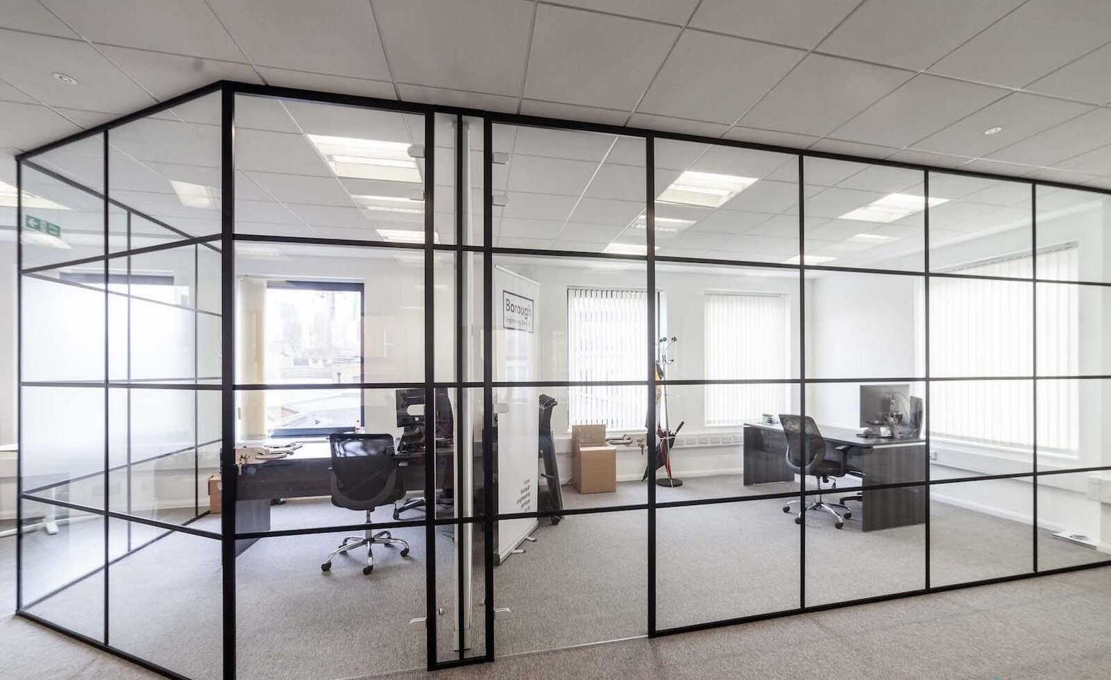 Glass Partition